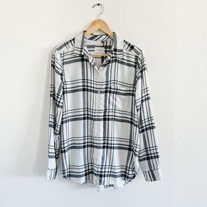 American Eagle Button Down Flannel Shirt